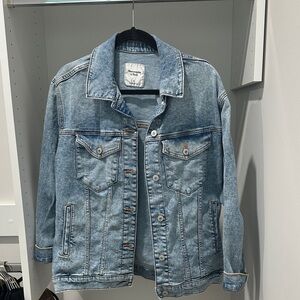 Abercrombie Denim Jacket with Button Details